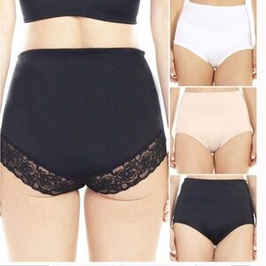 RHONDA SHEAR 2 pcs lace trim briefs